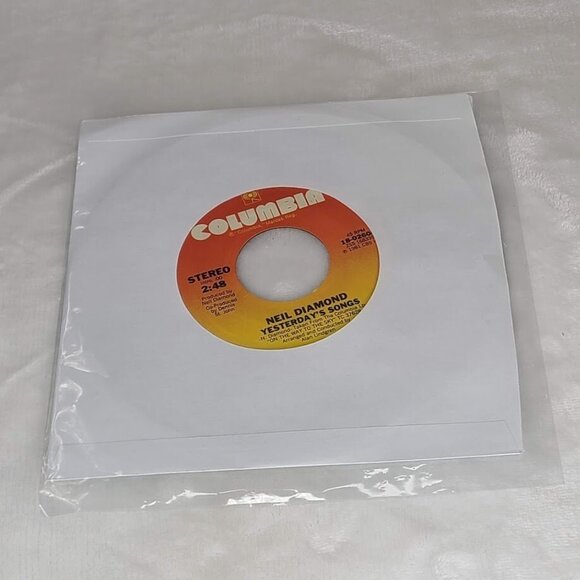 Neil Diamond Yesterdays Songs / Guitar Heaven 45 RPM Vinyl Pitman Pressing 1981 - Picture 6 of 6
